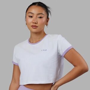 NWT LSKD Excel Ringer Tee